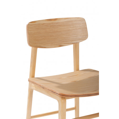 Chaise 4 pieds en bois Boni