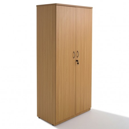 Armoire portes battantes en bois, H180xL80xP45cm